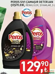 PEROS SIVI ÇAMAŞIR DETERJANI ÇEŞİTLERİ 3 L PEROS SIVI ÇAMAŞIR DETERJANI ÇEŞİTLERİ 3 L